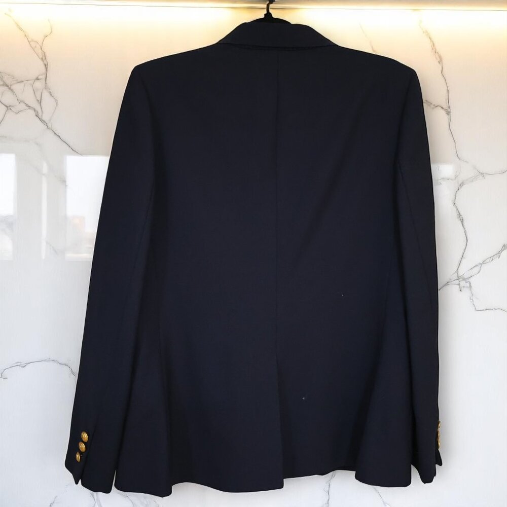 Vintage Navy 'School Boy' Blazer with Gold Buttons – Classic Preppy Style - Picture 3 of 5